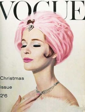 Vintage Vogue magazine covers - wah4mi0ae4yauslife.com - Vintage Vogue UK December 1960.jpg